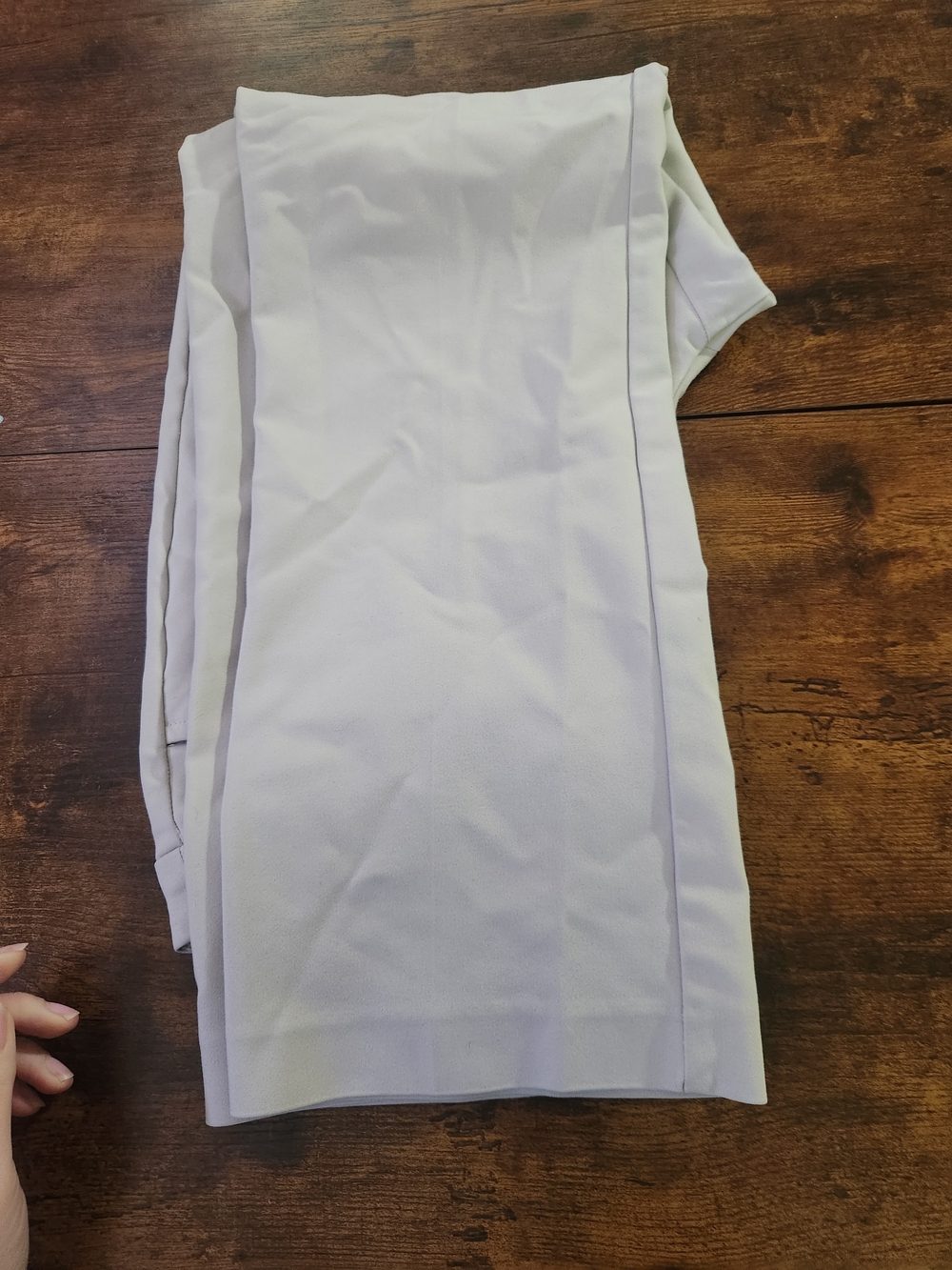 Christopher & Banks Cream Straight Leg Pants - Picture 4 of 4